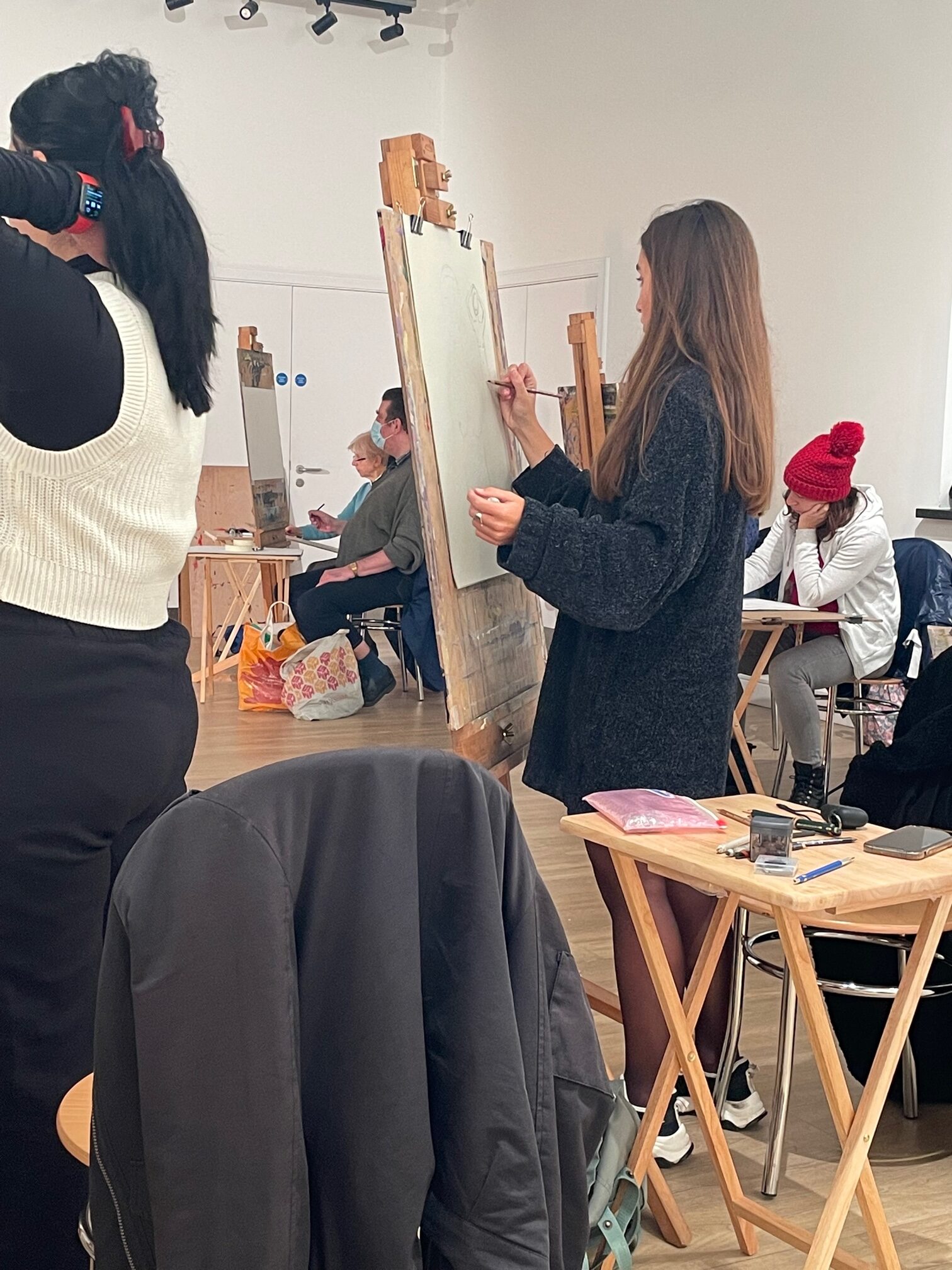 Life Drawing during December at OPEN Ealing