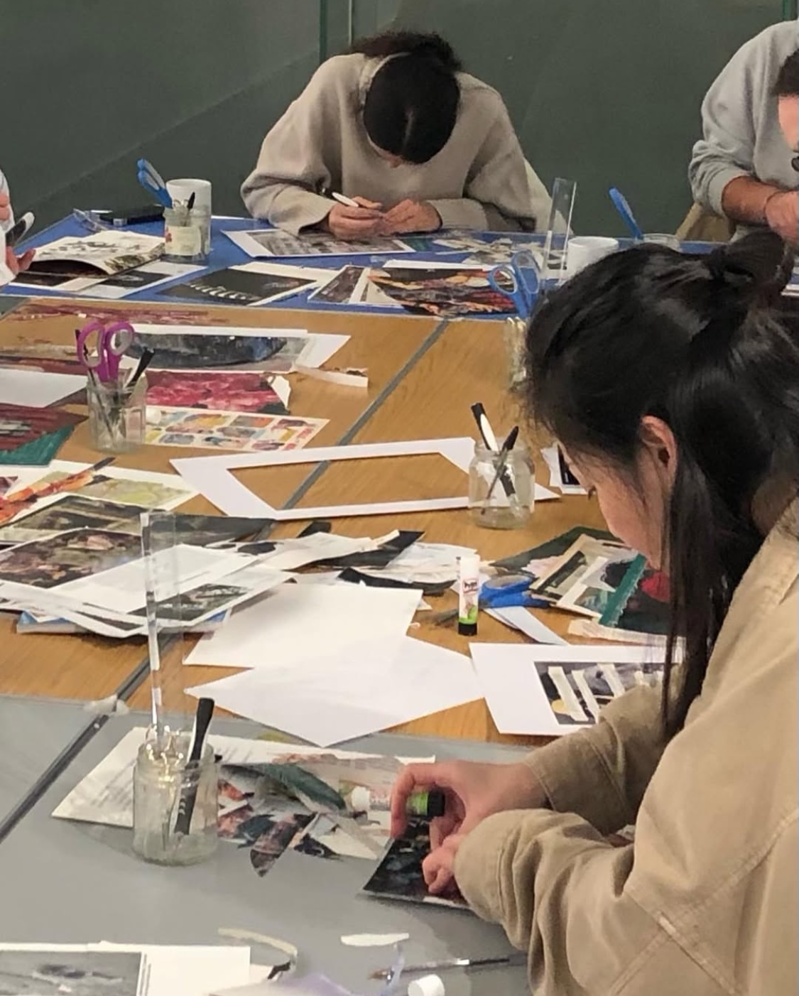 Collage Workshop with Brittany Burton