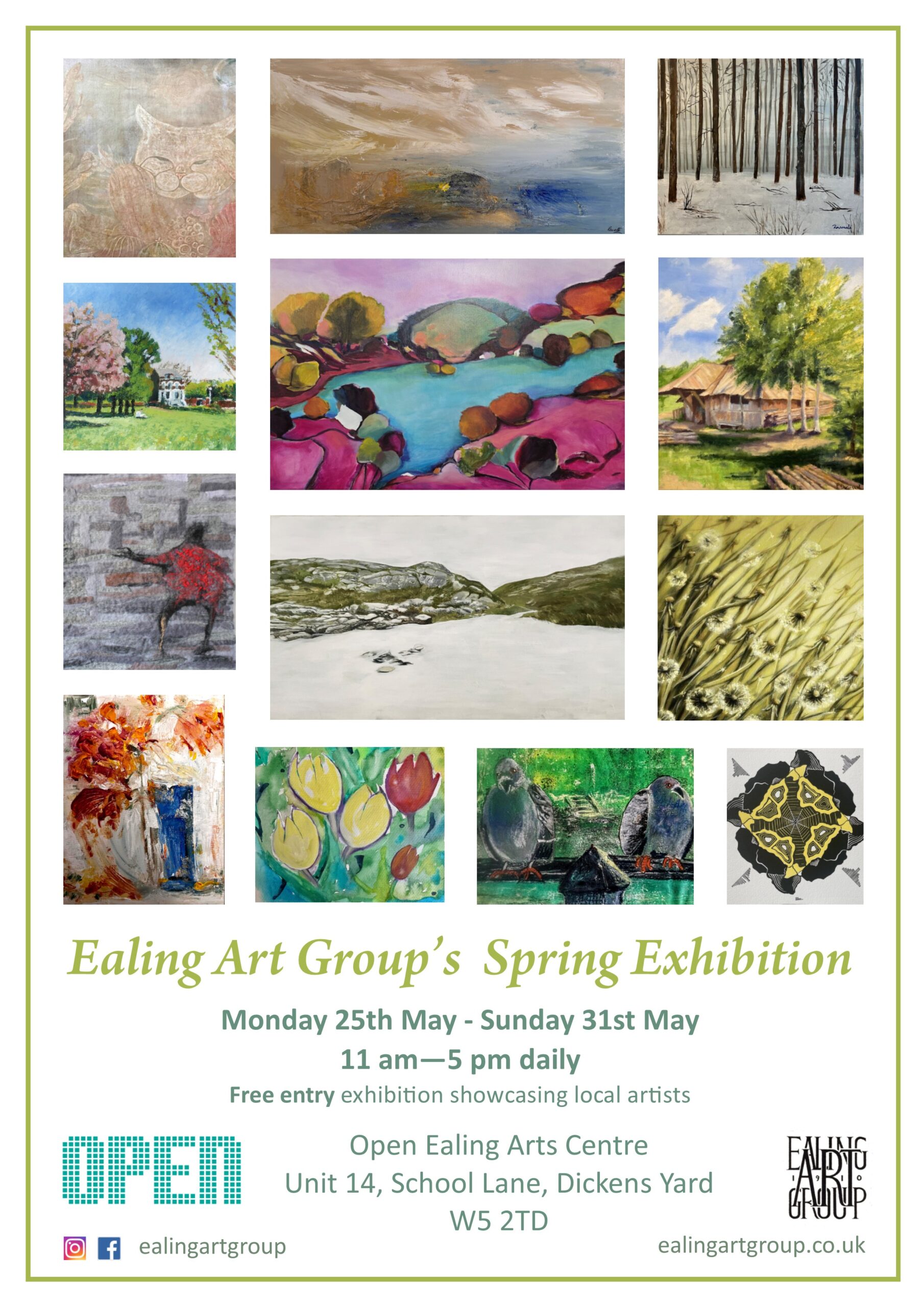 Ealing Art Group Members’ Spring Exhibition